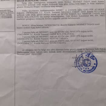 Vefat Sonrası Hattın Kapatılamaması, Haksız Taahhüt Cayma Bedeli Ve Avukatlık Masrafları