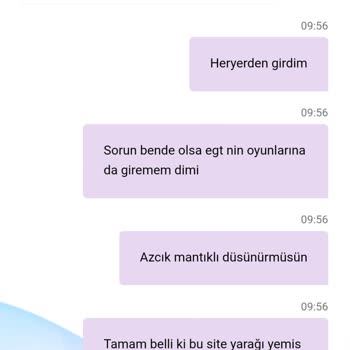 Yatırdığım Para Oyunlara Girilemiyor Ve İade Talebim Reddedildi