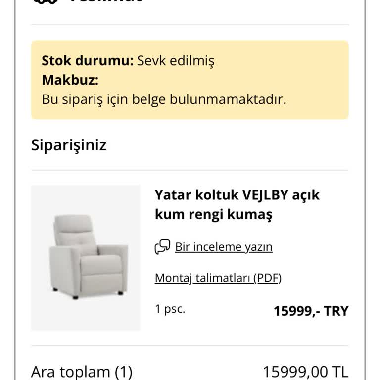 Kargoya Verilmeyen Yüksek Tutarlı Siparişim Ve Cevapsız Müşteri Hizmetleri