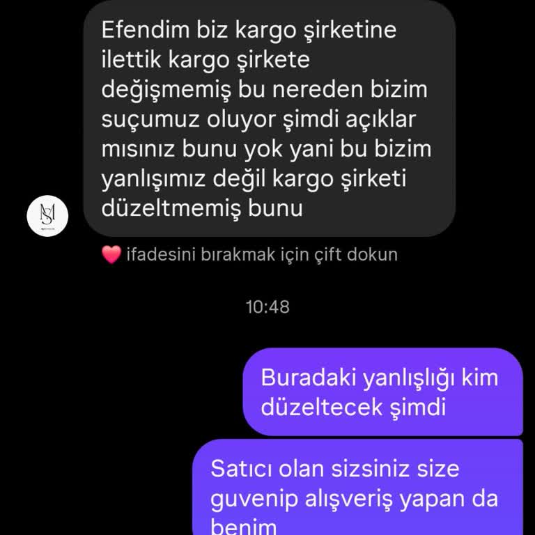 Adres Güncellemesi İhmal Edildi, Siparişim Teslim Edilmedi Ve İade İstiyorum