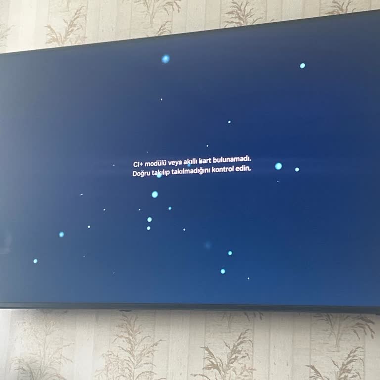 CI+ Modülü Bulunamadı Hatası Kanallar Açılmıyor Acil Çözüm Bekliyorum