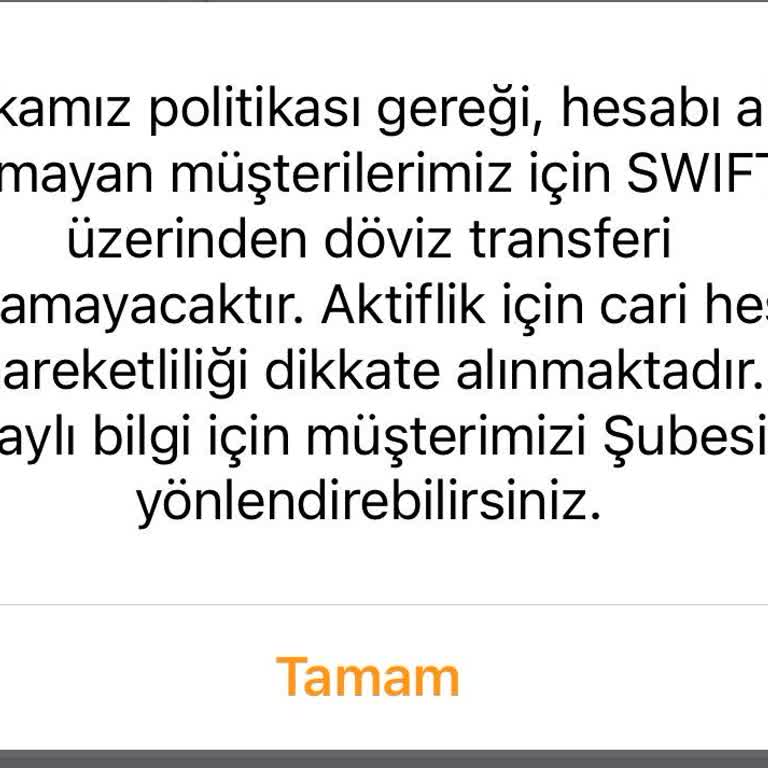Kuveyt Türk’ün Keyfi SWIFT Kısıtlaması İş Akışımı Durdurdu