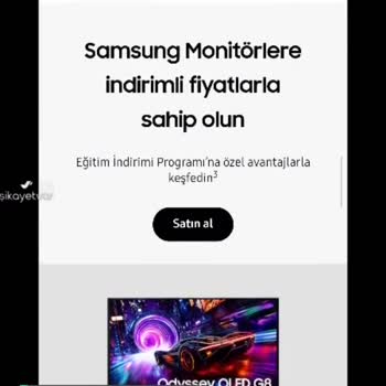 Samsung Telefon Öğrenci Platformu Yanıltıcı Reklam