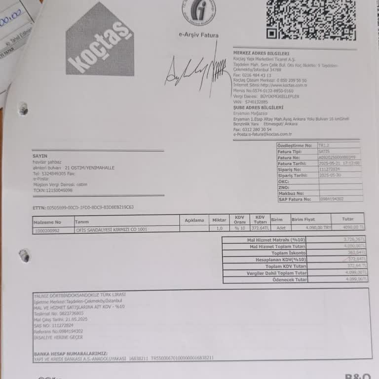 Koçtaş Eryaman’da Garanti Bilgisi Yanıltıcı Parça Montajı Müşteriye Bırakıldı