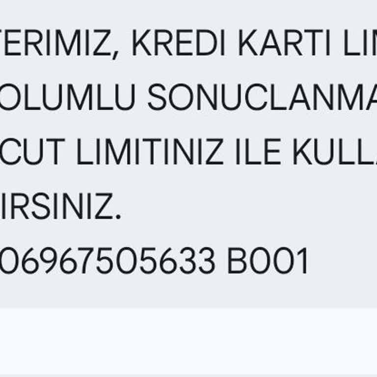 Maaş Müşterisi Olmamıza Rağmen Kredi Kartı Limit Artışı Sürekli Reddediliyor