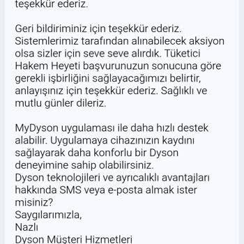 Garanti Kapsamında Parça Kırıldı, Dyson Müşteri Hizmetleri Reddetti