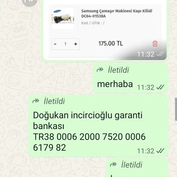 İban’la Ödenen Kapı Mandalı Hâlâ Gelmedi