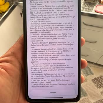 Kazancı Bol Hoşgeldin Paketi Bonusunun Eksik Ödenmesi Ve Reddine Karşı İtiraz