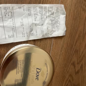 Watsons Mağazasından Açılmış Dove Saç Maskesi İçin İade Talebi