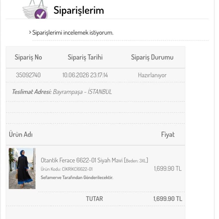 İade Ettim Geri Dönüş Yok 1700 TL Ücretim Hâlâ İade Edilmedi