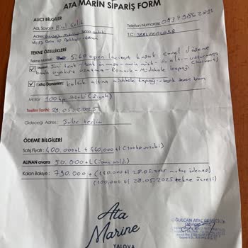 Ödenen 600 Bin TL’lik Tekne Teslim Edilmedi, İade Talebi