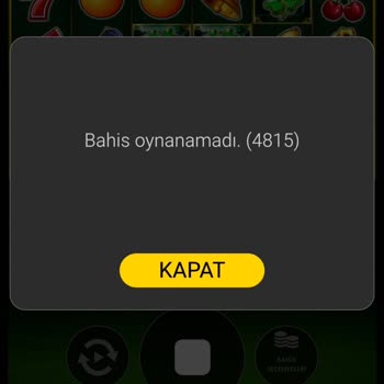 Ekran Donması Ve Oyundan Atılma Sorunu Nedeniyle Büyük Bakiye Kaybı