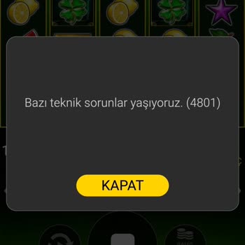 Ekran Donması Ve Oyundan Atılma Sorunu Nedeniyle Büyük Bakiye Kaybı