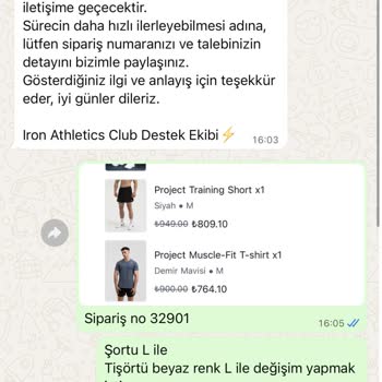 İron Athletics Club'da Müşteri Hizmetleri Cevapsız Ve Bilgi Eksik