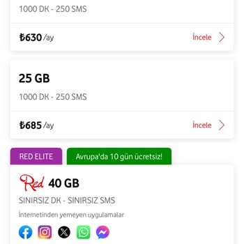 Online Yanımda Görülen Tarife Teklifi Geri Çekildi Ve Fiyatı 630 TL'ye Yükseldi