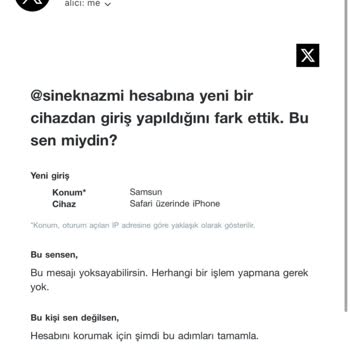 X - Twitter X Şikayeti Hiçbir Onay Maili Gelmeden Mail Adresi Değiştirilerek Çalındı