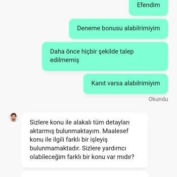 Deneme Bonus Talebim Haksızlıkla Reddedildi Ve Çoklu Hesap İddiası İle Dışlandım