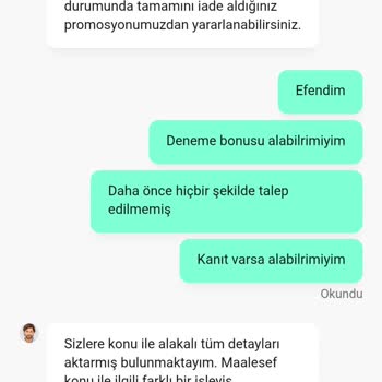Deneme Bonus Talebim Haksızlıkla Reddedildi Ve Çoklu Hesap İddiası İle Dışlandım