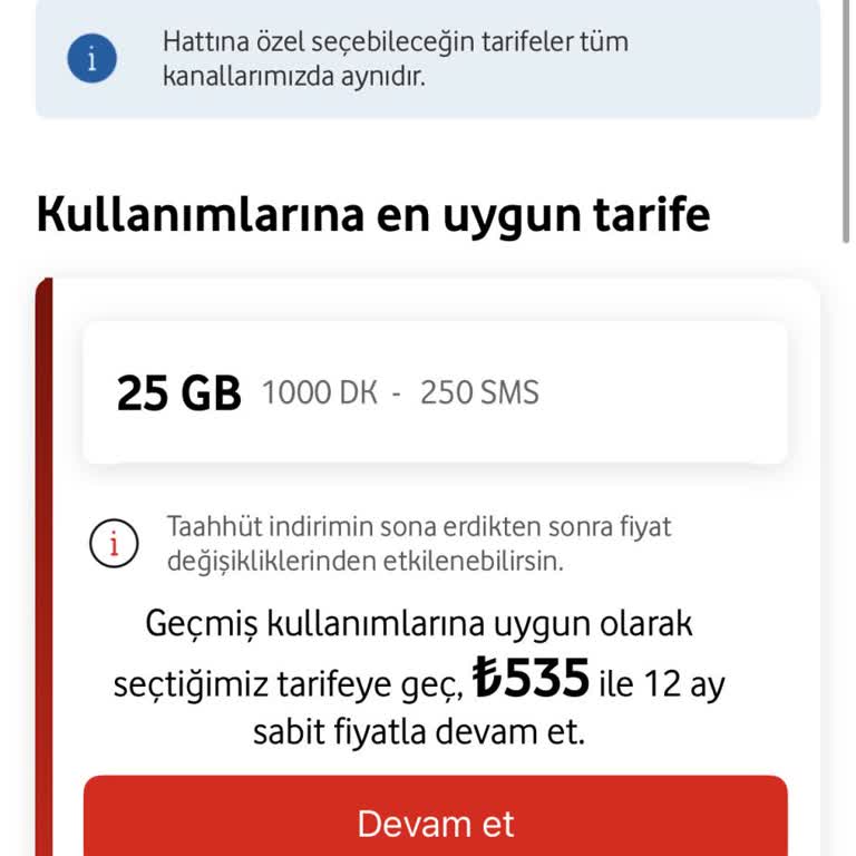 Sadık Müşteriye %50 Zam Ve Uygun Tarife Teklifi Eksikliği