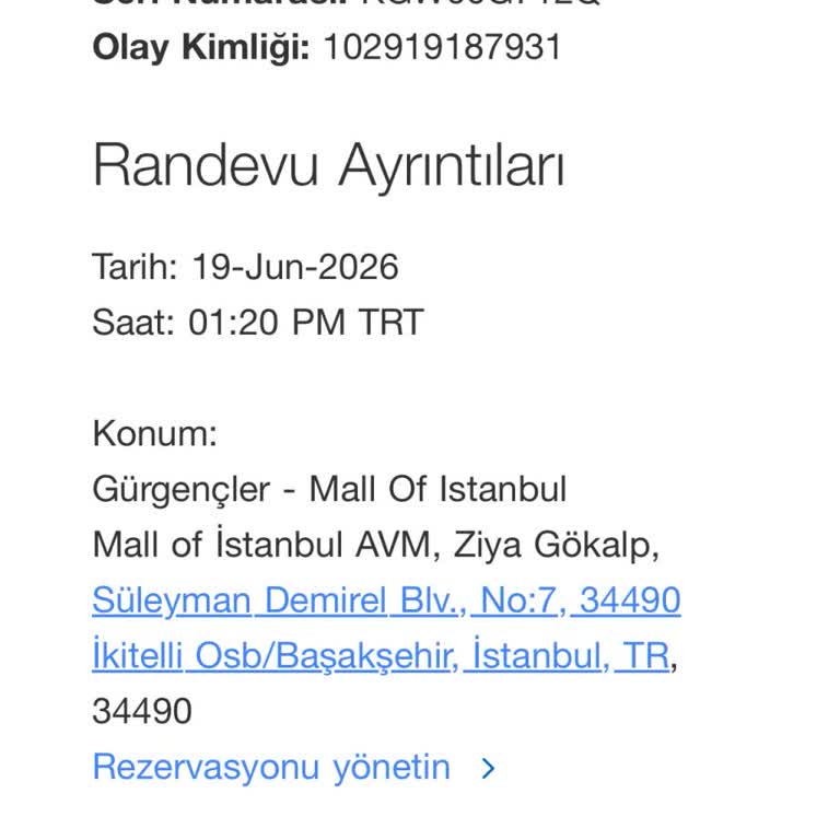 Randevu Verilen Mağazada Batarya Stok Olmadığı Nedeniyle Boşuna Gittiğim Zaman Ve İzin