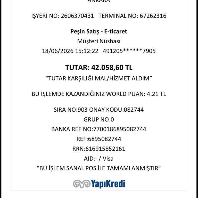 İznim Olmadan 42.058 TL Çekildi, Vakkorama Ve Banka Sorumluluğu Reddi