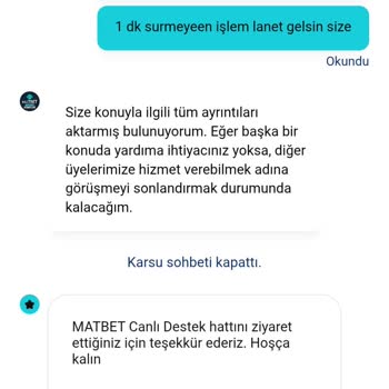 Yatırımım Hesaba Yansımadı Ve Canlı Destek Yardımcı Olmadı