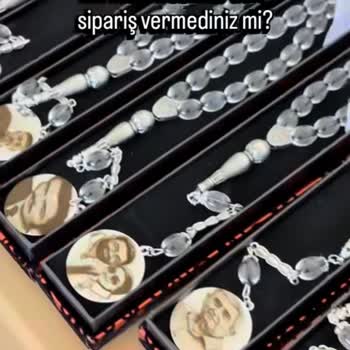 Arkalı Önlü Baskısız Ve Kalitesi Düşük Tesbih