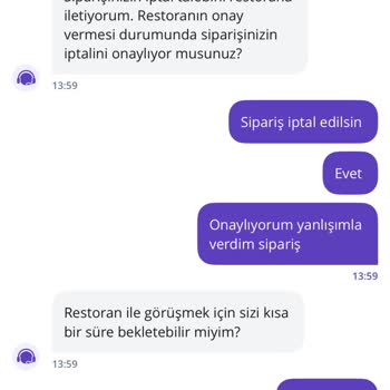 Online Ödeme Yapılan Yanlış Siparişin İptali Kabul Edilmedi