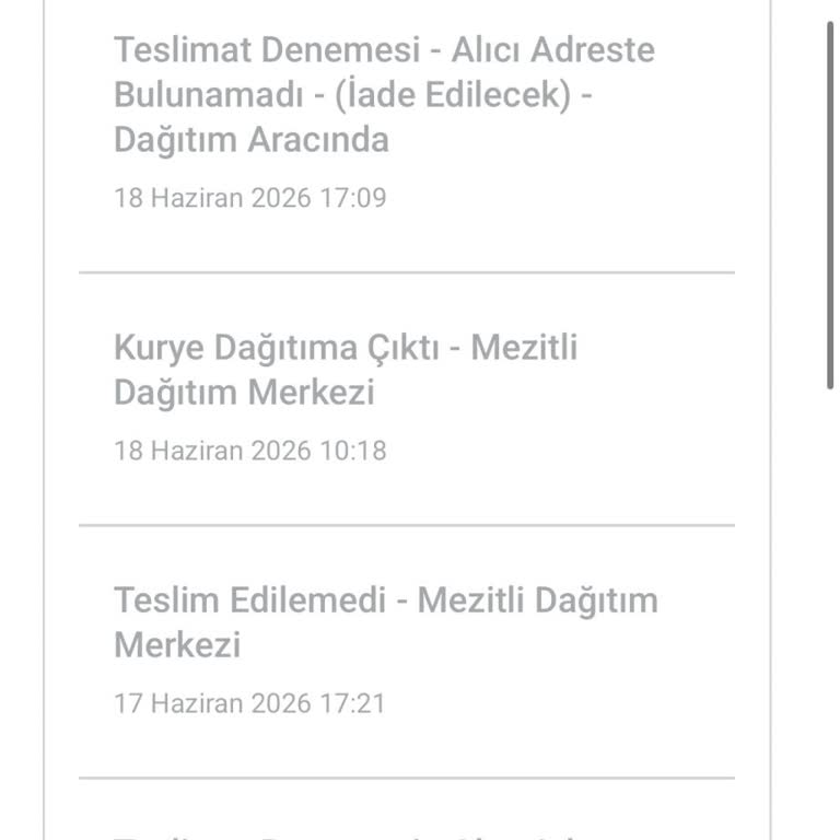 Hepsijet Kargo Teslim Edilmedi Ve Yanlış Adreste Yok Notu İle İade Süreci Başlatıldı