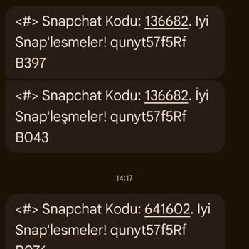 Snapchat Tarafından Telefon Numarama Yetkisiz Hesap Açma Denemeleri