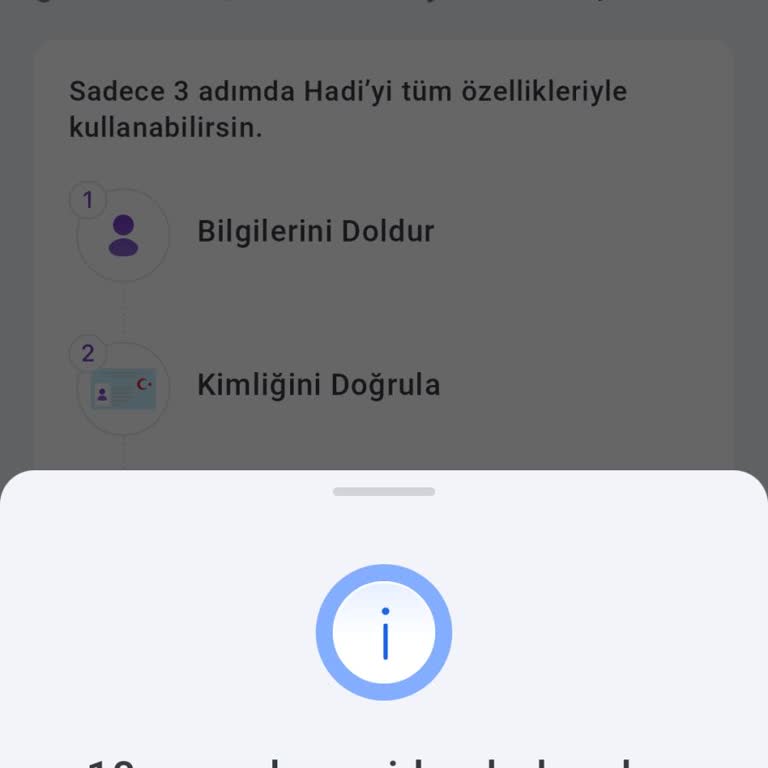 Yaş Sınırlaması Nedeniyle Hadi Karttaki 250 TL Bakiyemin Çekilememesi