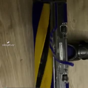 Dyson Süpürge Başlığında Şerit Atma