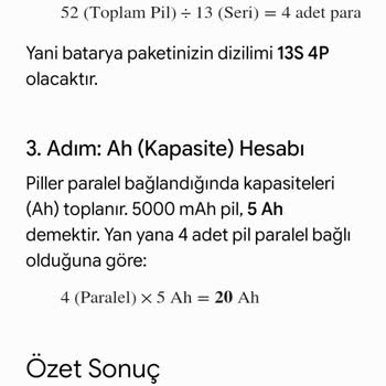 Volt Pil Batarya Yanıltıcı Kapasite ve Güvensiz BMS İle Satılan Tehlikeli Pil Paketi