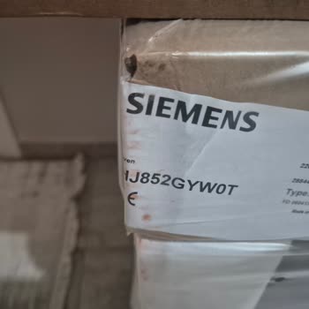 Siemens Ocak Ürününde Yanlış Barkod Ve Teşhir Ürünü Sorunu