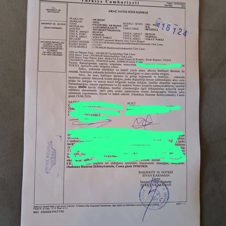 Alıcının Kasko Şartı Nedeniyle Ödeme Bekletilmesi Kabul Edilemez