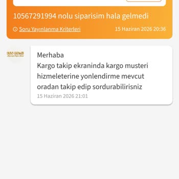 Teslim Edilmediği Kargo Ve Çelişkili Açıklamalar