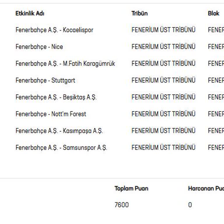 Transfer Edilen Koltuklarım İçin Kombine Yenileme Hakkım Ve Devir Puanlarım Haksızca Silindi