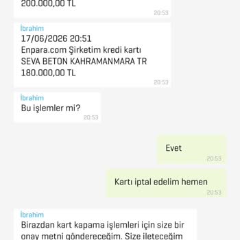 Yetkisiz 380.000 TL İşlemler İçin Hızlı İade Talebi