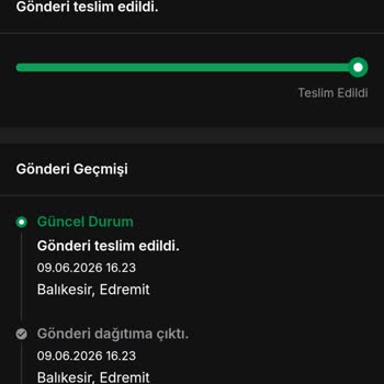 Teslim Edilmemiş Sipariş Hatalı Teslim Edildi Olarak Gösteriliyor