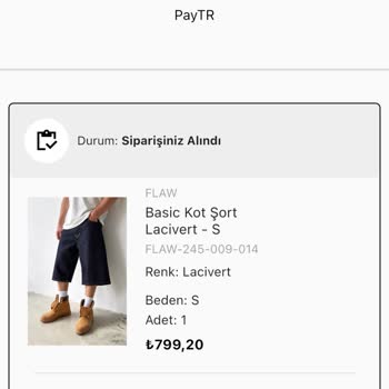 Flaw Wear Sanki Stokta Varmış Gibi Satışa Açılmasını Doğru Bulmuyorum
