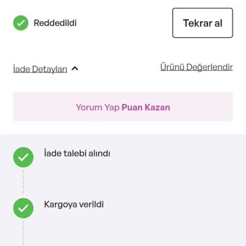 İdefix Açılmış Saat İçin Gerekçesiz İade Reddine İtiraz