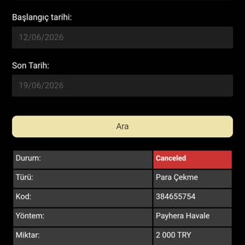 Kazandığım 2000 TL Çekim Talebim Sürekli Reddedildi Ve Para Oyunlara Yönlendirildi