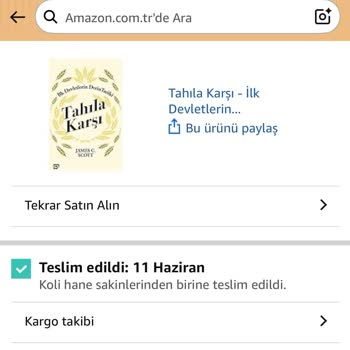 Teslim Edildi Görünen Sipariş Yok, İade Talebi