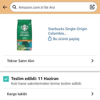 Teslim Edildi Görünen Sipariş Yok, İade Talebi