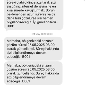 İşyerimizde Sürekli TurkNet İnternet Kesintileri Ve Çözüm Talebi