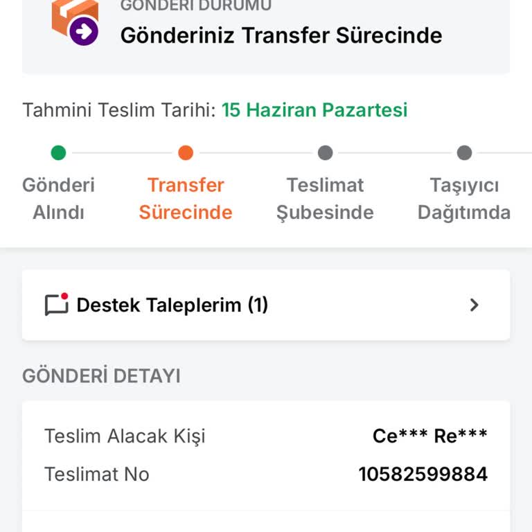 Trendyol Express'te Teslim Edilmemiş Sipariş Ve İade Sorunu
