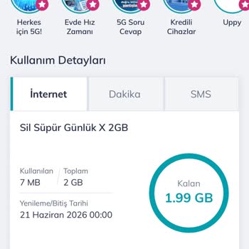 Sil Süpür Kampanyasından Gelen İnternet Normal Paketten Düşüyor