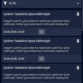 210.000 TL Çekim İptali Ve Ödeme Yokluğu Şikayeti