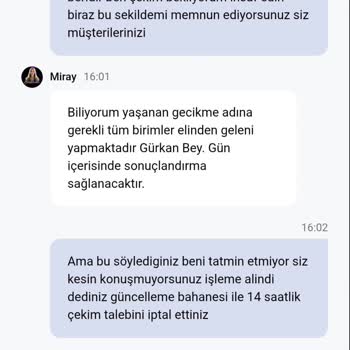 210.000 TL Çekim İptali Ve Ödeme Yokluğu Şikayeti