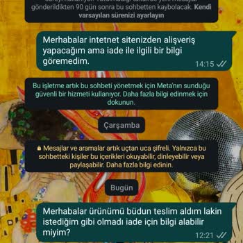 İdil Mulhan Butik'ten Gelen Elbise Görsellerdeki Gibi Değil, İade Talebine Yanıt Yok